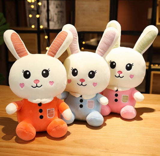 Rabbit teddy - 28cm - Single piece