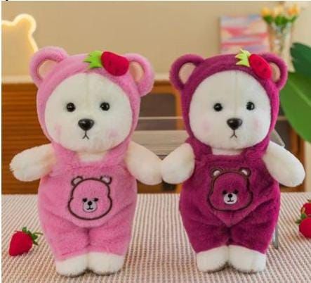 Pink teddy - 30cm - Single piece