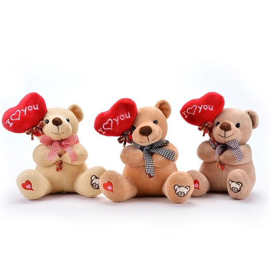 I love you teddy - 25cm - Single piece